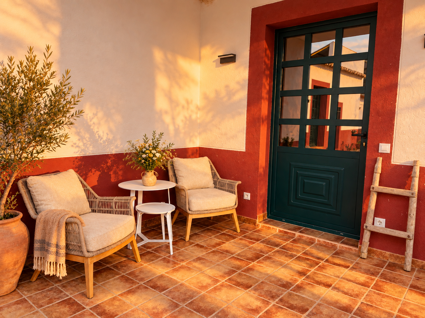 TERRAZA CASA RURAL COQUILES